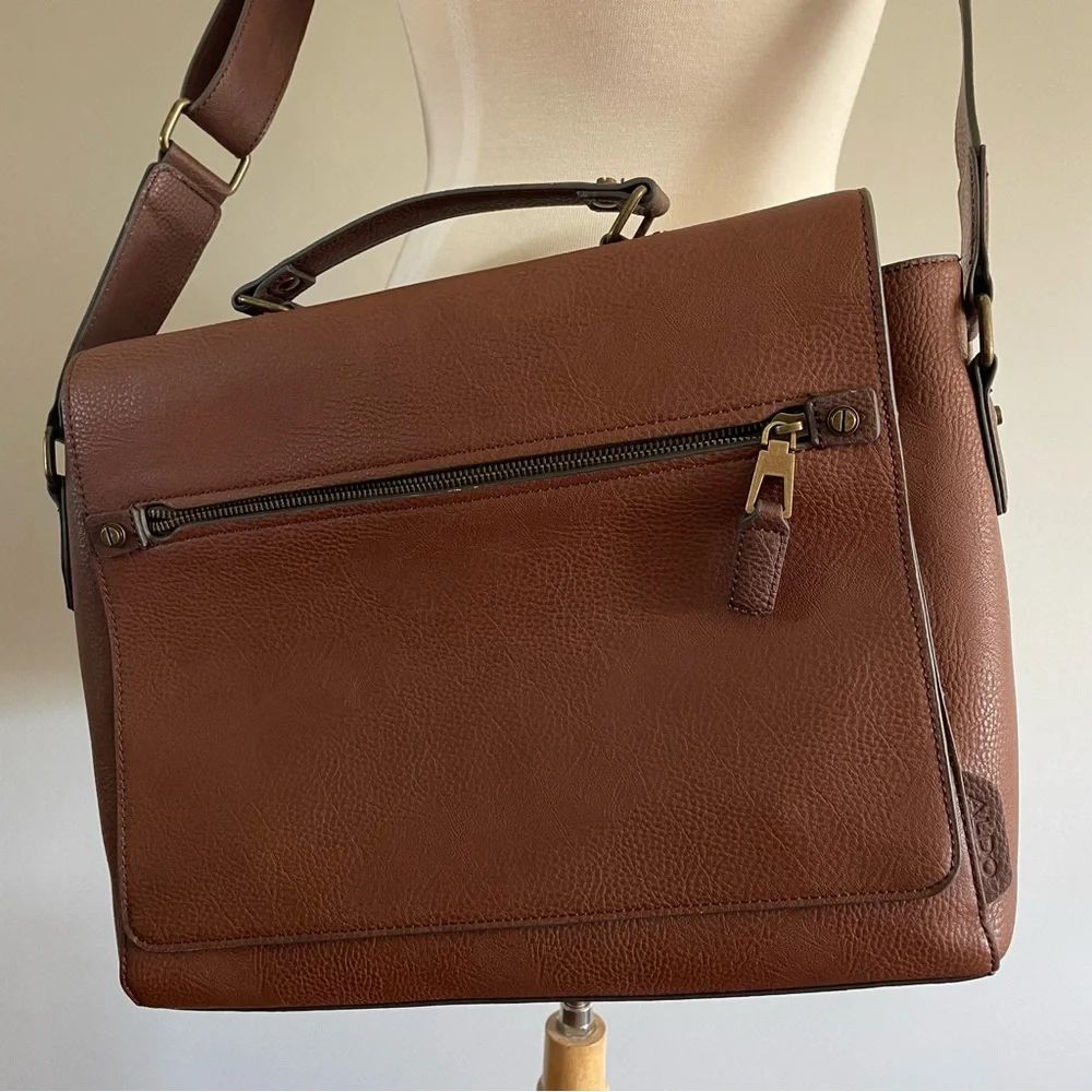 Brown Shoulder Briefcase NWOT